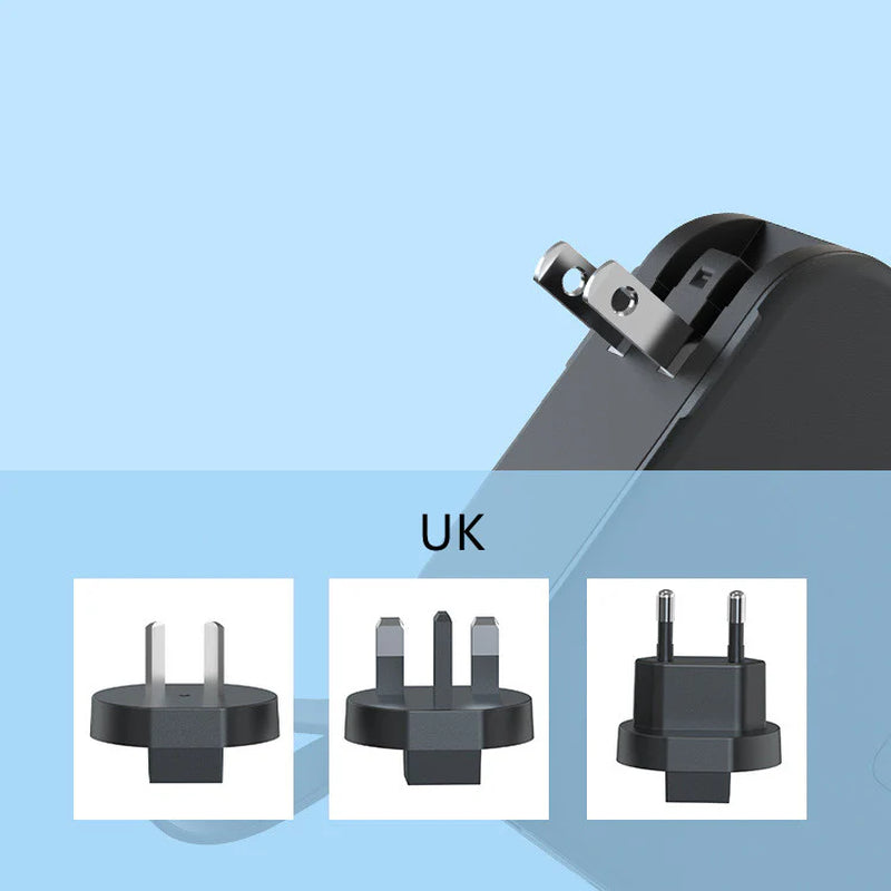 Multi-Function Portable Charger with Magnetic Attachment