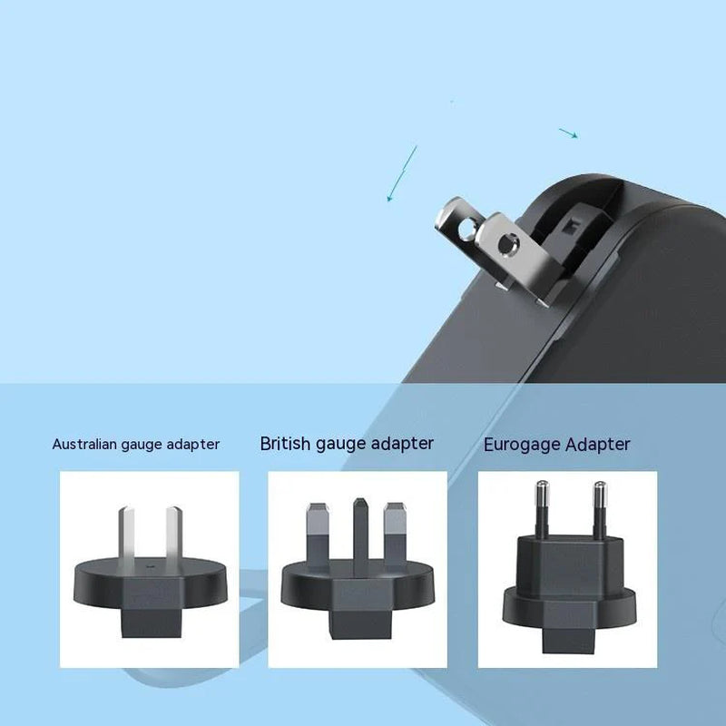 Multi-Function Portable Charger with Magnetic Attachment